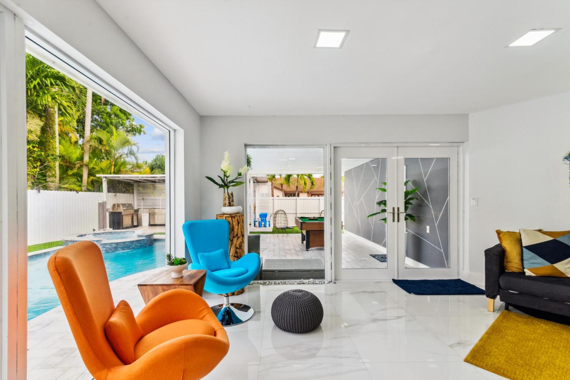 Miami Luxury House W Heated Pool & Jacuzzi Villa Exteriör bild