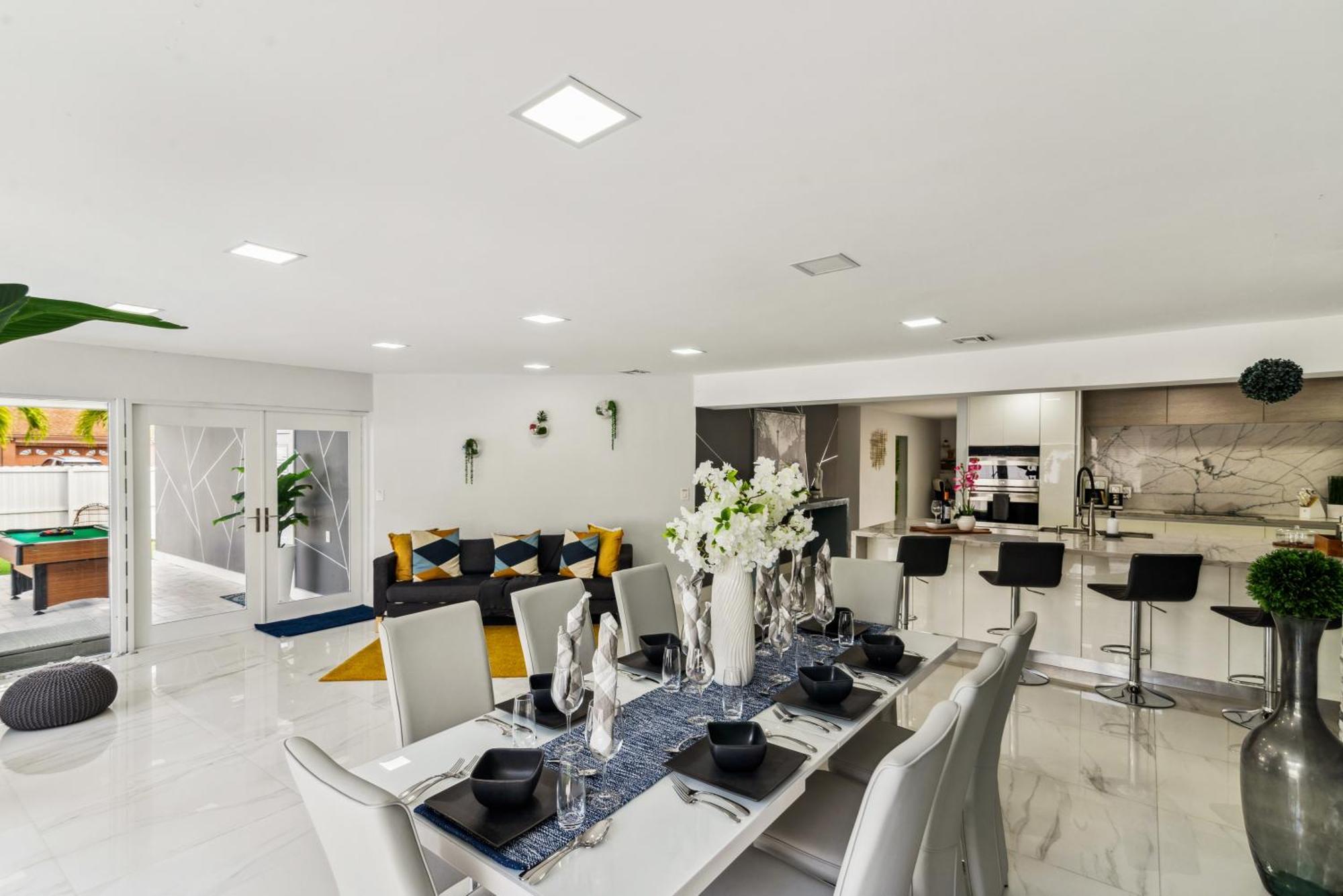 Miami Luxury House W Heated Pool & Jacuzzi Villa Exteriör bild
