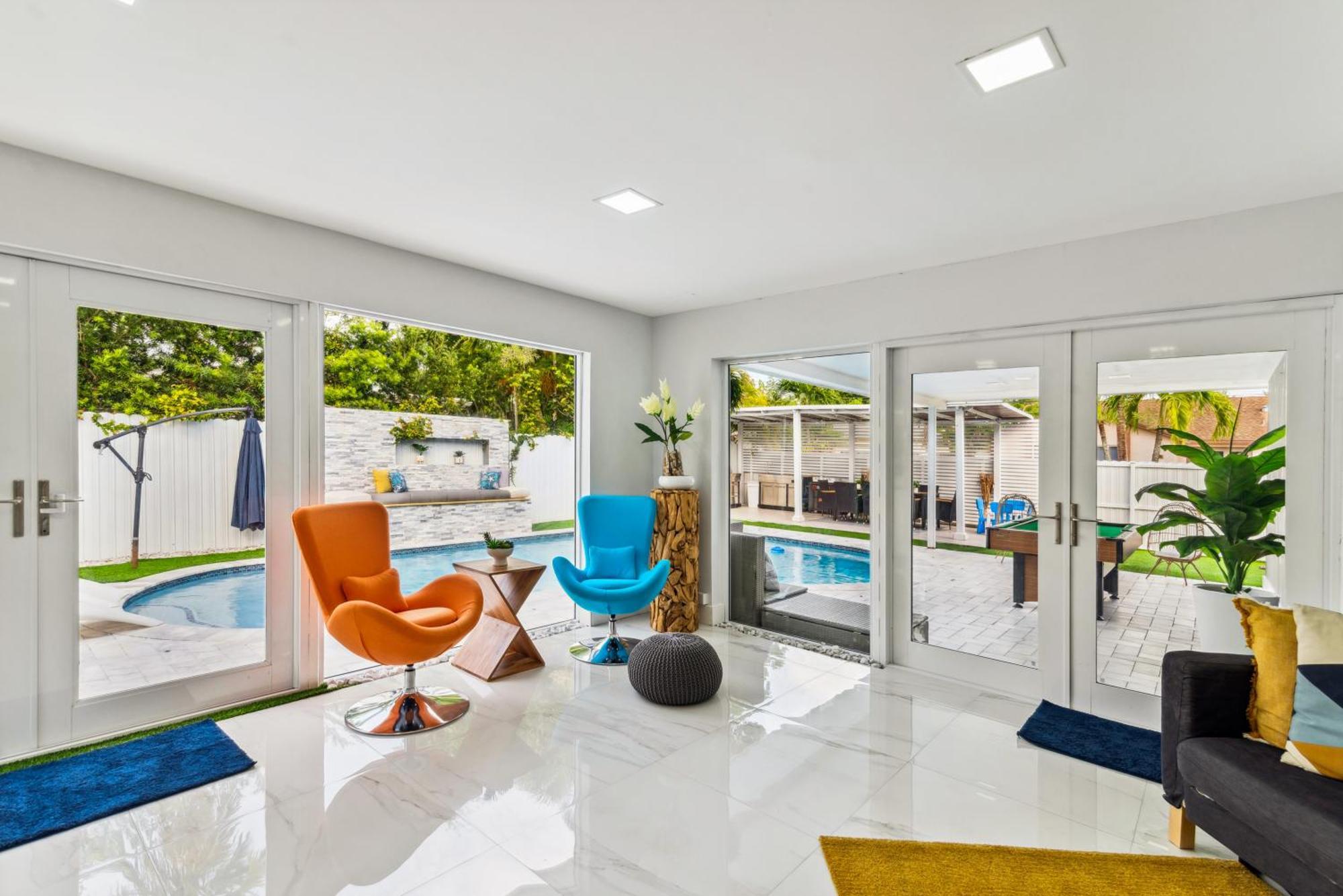 Miami Luxury House W Heated Pool & Jacuzzi Villa Exteriör bild