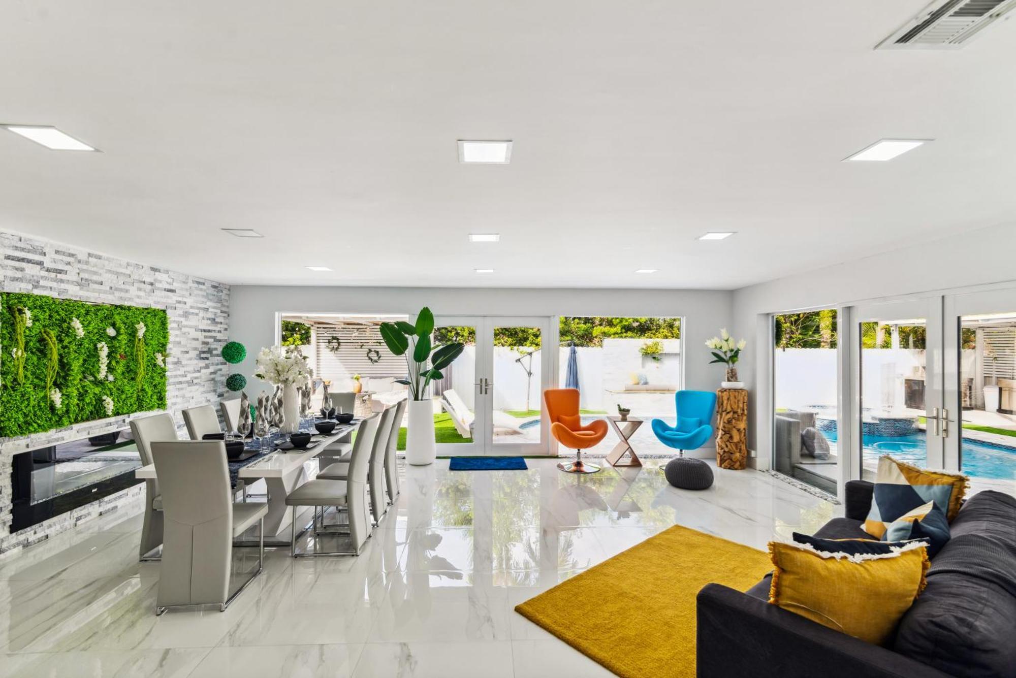 Miami Luxury House W Heated Pool & Jacuzzi Villa Exteriör bild