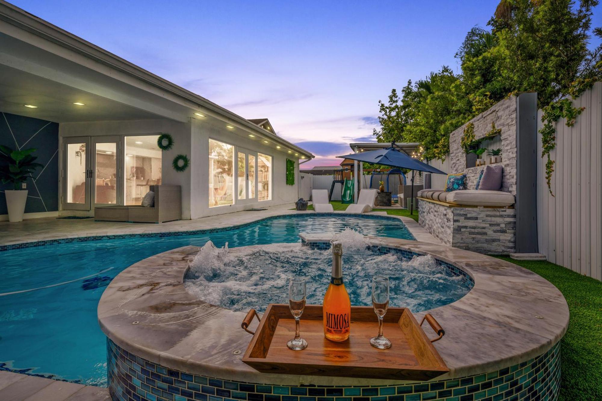 Miami Luxury House W Heated Pool & Jacuzzi Villa Exteriör bild